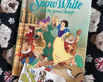 Vintage 1994 First Edition 'snow White and the Seven Dwarfs' Walt