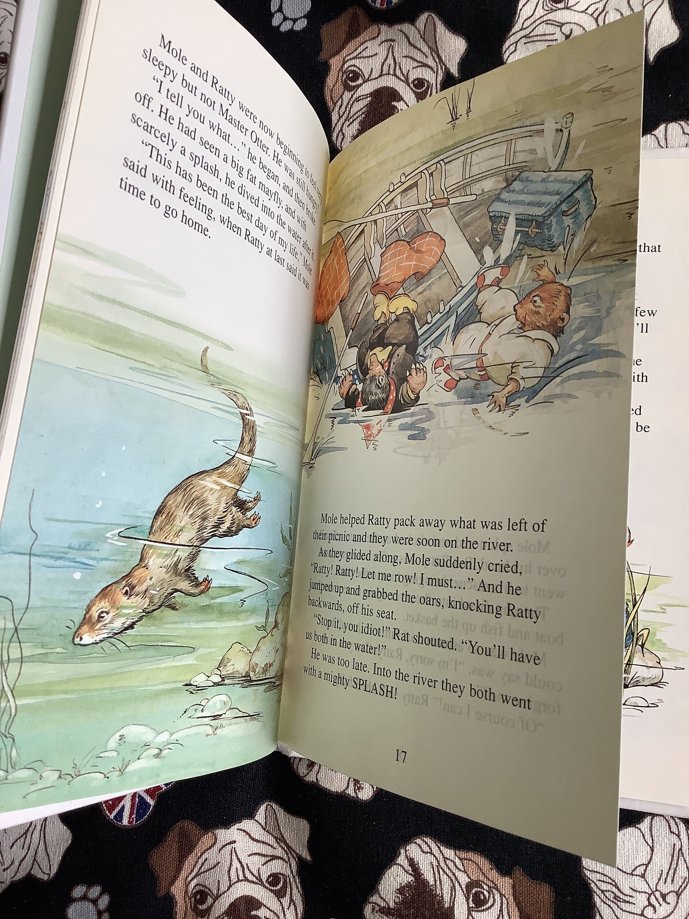 RARE 1994 Vintage Children's Book 'the Wind in the Willows the River ...