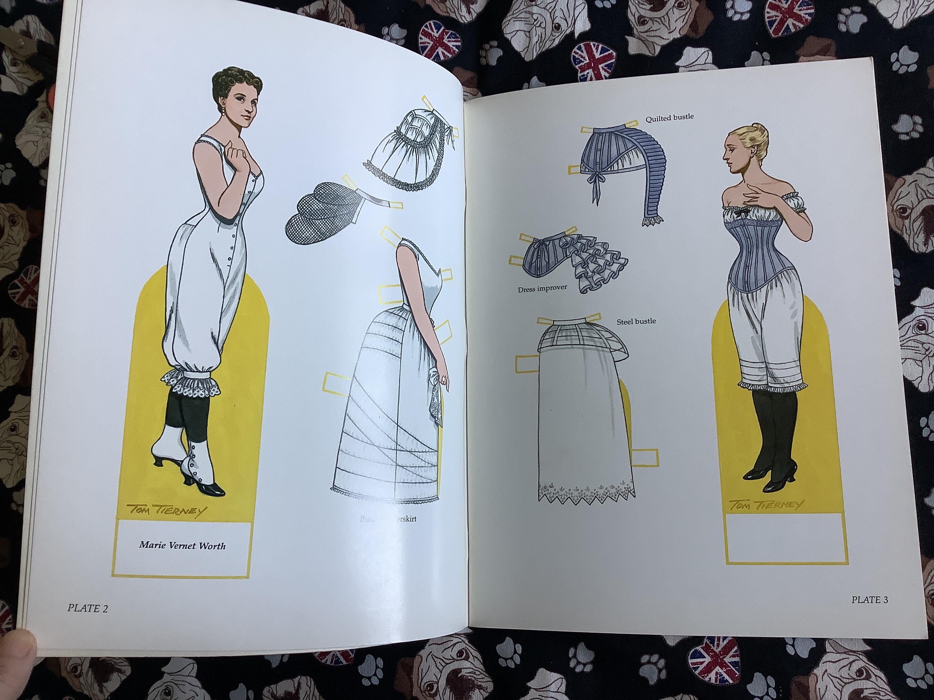 Paper Doll　three books　Tom Tierney Lot of 3 Tom Tierney Paper Doll Books | eBay