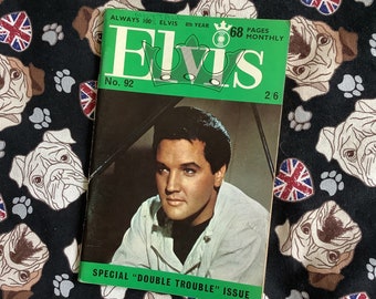 Rare Vintage September 1967 Elvis Monthly Magazine -Eighth Year -Issue No 92 -68 Pages of Elvis Photographs & Articles -Fun Elvis Lover Gift