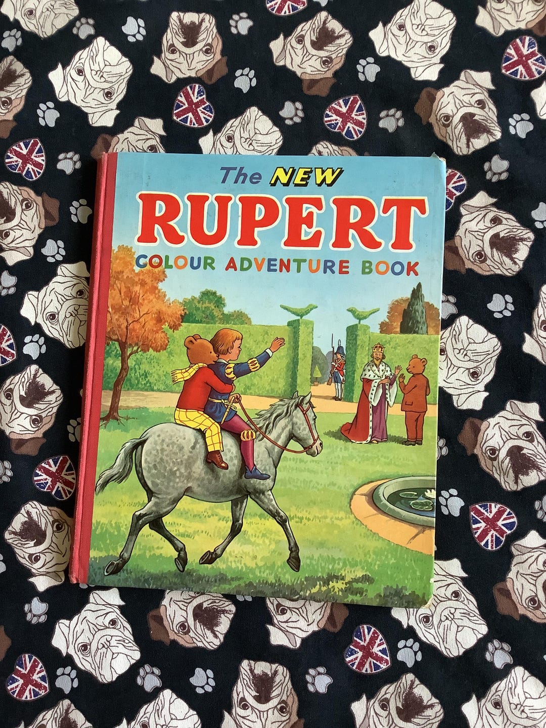 Old Rutter Book RARE Vintage Circa 1953 the New Rupert Colour Adventure Book in ...