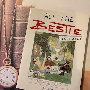 レアなヴィンテージ 1996 年初版 スティーブ・ベスト著『All The Bestie』ペーパーバック版 - 大人向けユーモア - 楽しい漫画 - ユーモラスな本のギフト