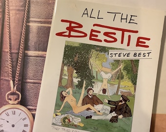 RARE Vintage 1996 FIRST EDITION Copy of 'All The Bestie' in Paperback by Steve Best - Adult Humour - Fun Cartoons - Humorous Book Gift