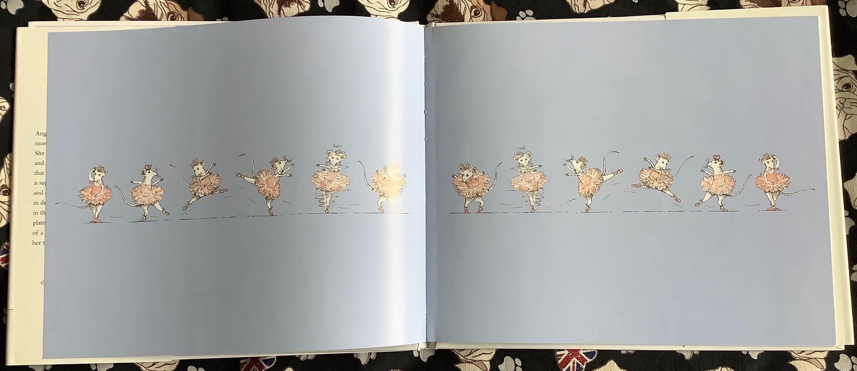 2001年発行のヴィンテージ児童書『アンジェリーナ・バレリーナ』ハード