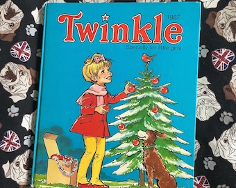 RARE Vintage 1987 'Twinkle' Annual specially for little girls - Collectable Annual  - Childhood Nostalgia/Memories - Retro Birthday Gift -