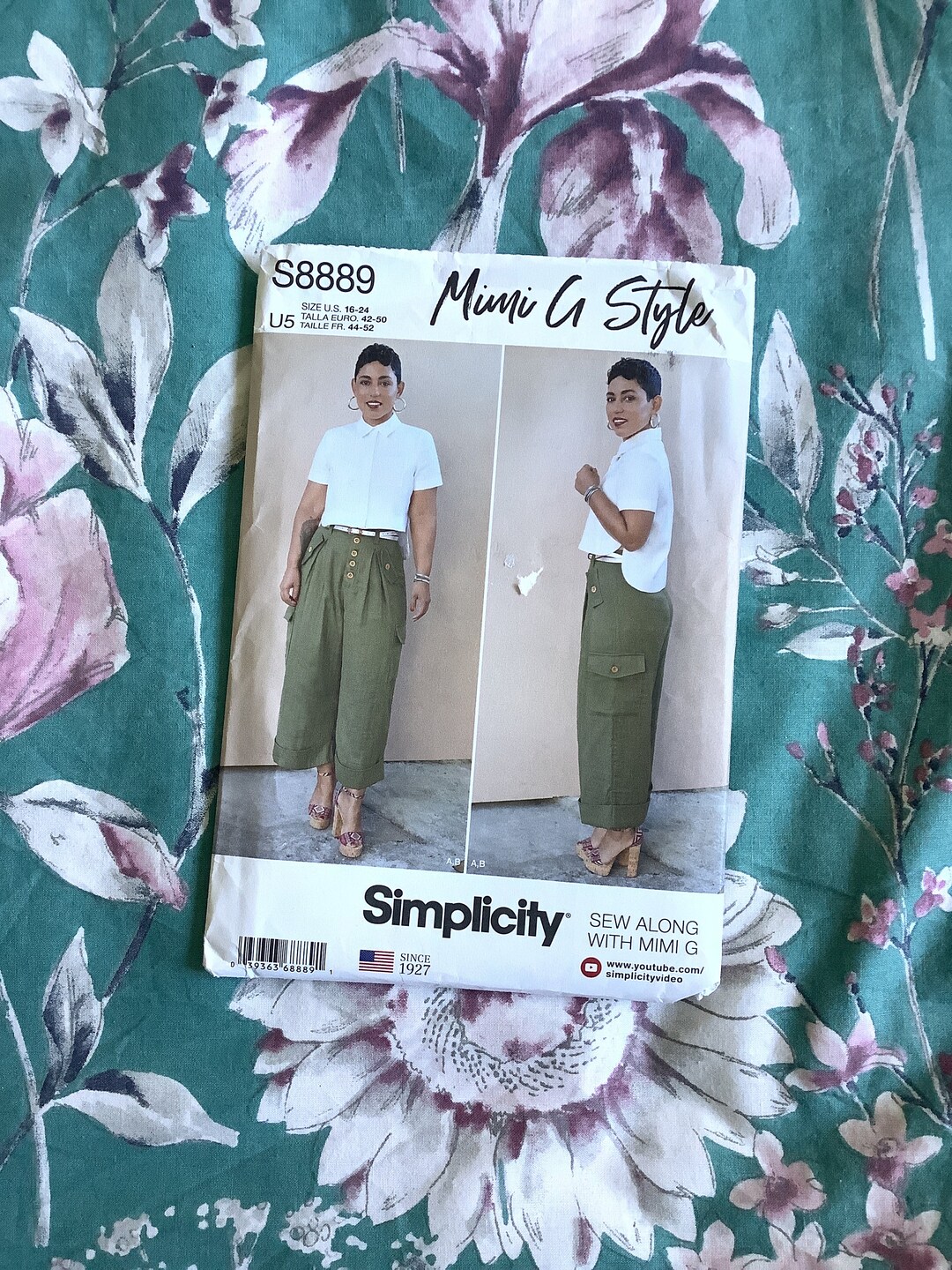 【mimiページ】 Uncut 2019 Simplicity Pattern S8889 'mimi G Style' Misses' Shirt