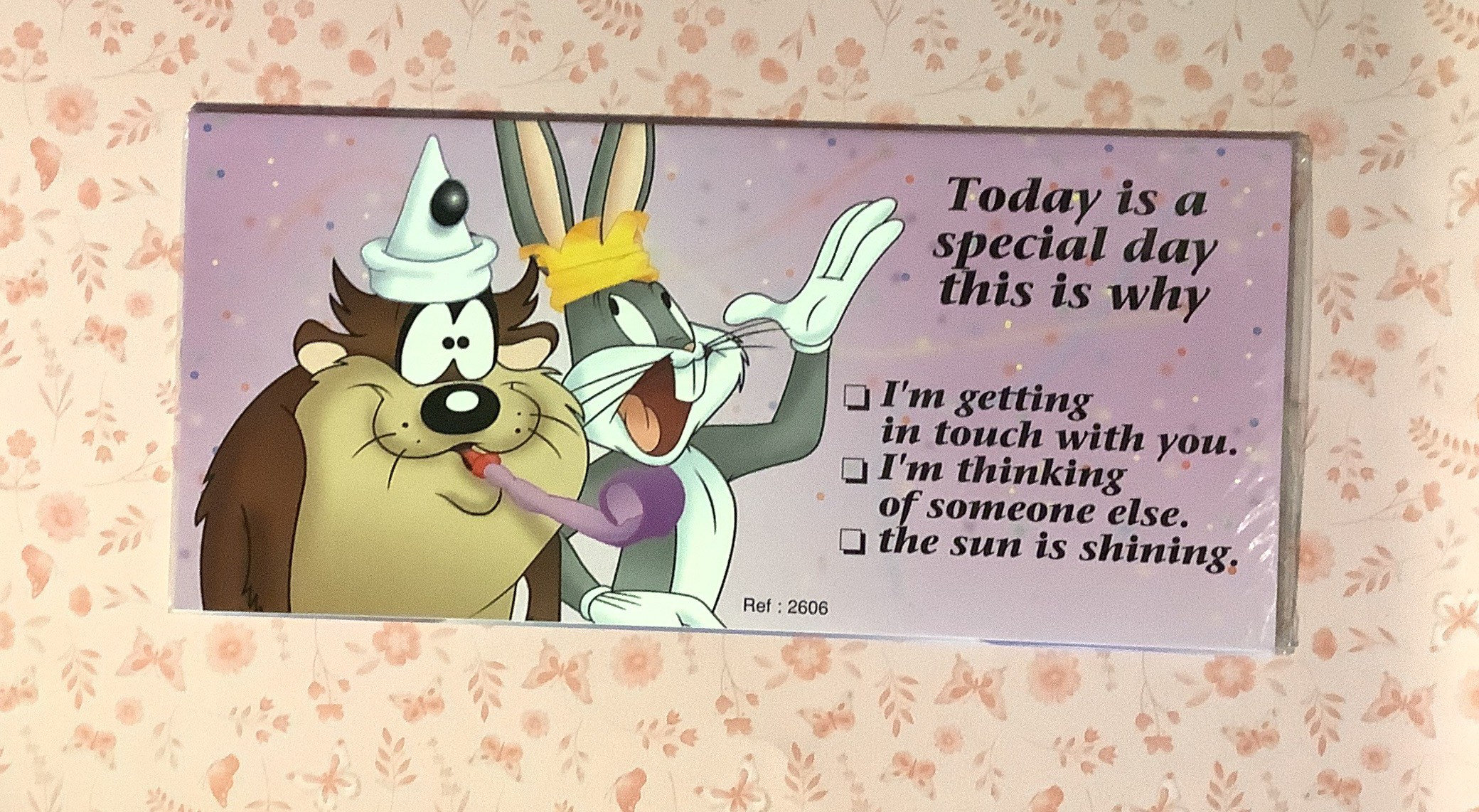 EXTREMELY RARE Vintage 1997' 'looney Tunes 'bugs Bunny & Taz