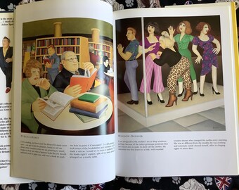 Vintage 1995 First Edition 'happy Days' by Beryl Cook in