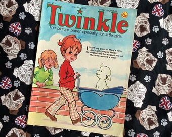 Zeldzame vintage vanaf 5 juni 1976 'Twinkle' Comic - Comic Strip Stories - Collectable - Jeugdnostalgie - Leuk, ongebruikelijk retro verjaardagscadeau