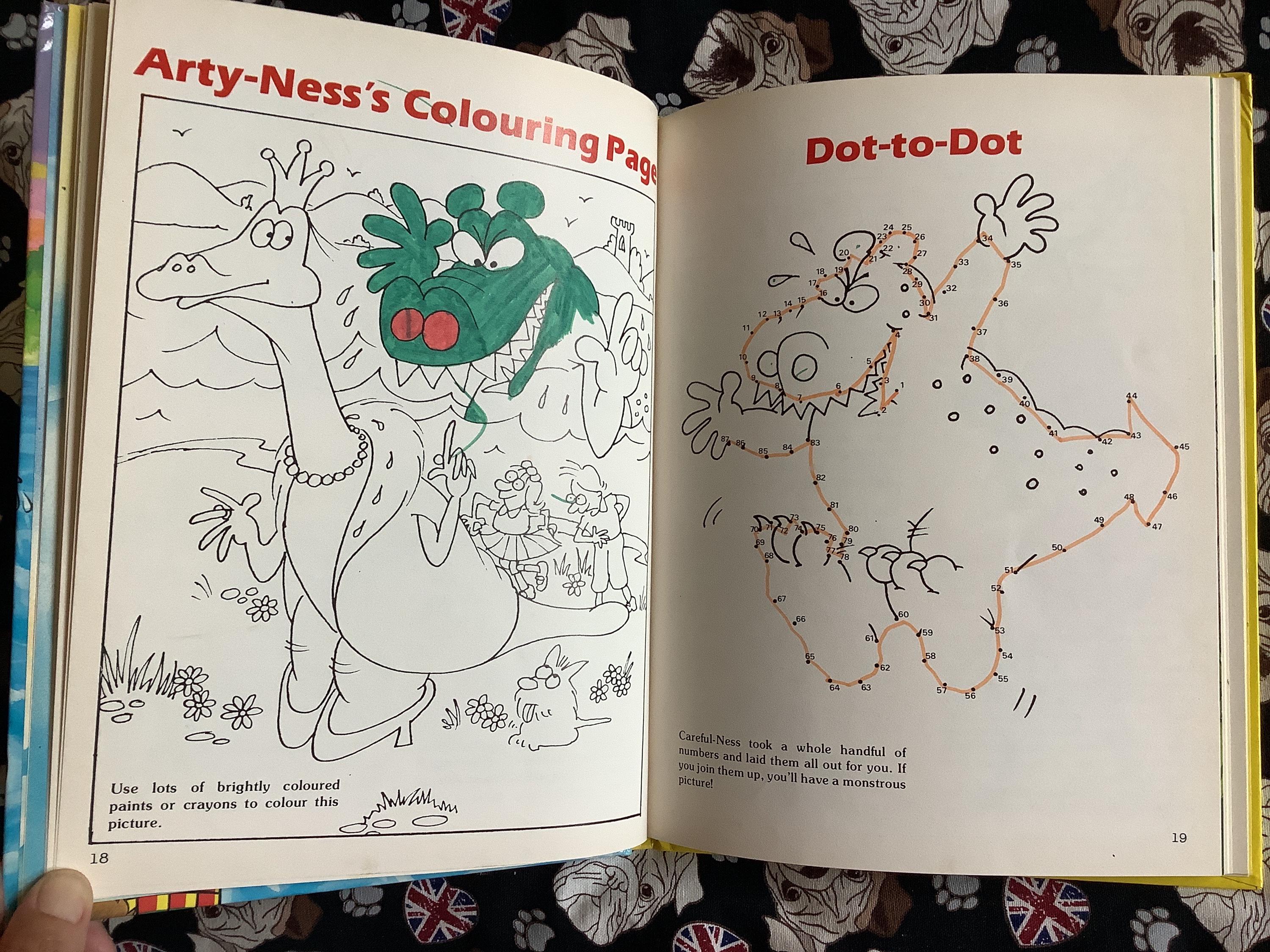 1984 Vintage Children's Book 'the Family Ness' Annual - 80s TV ...