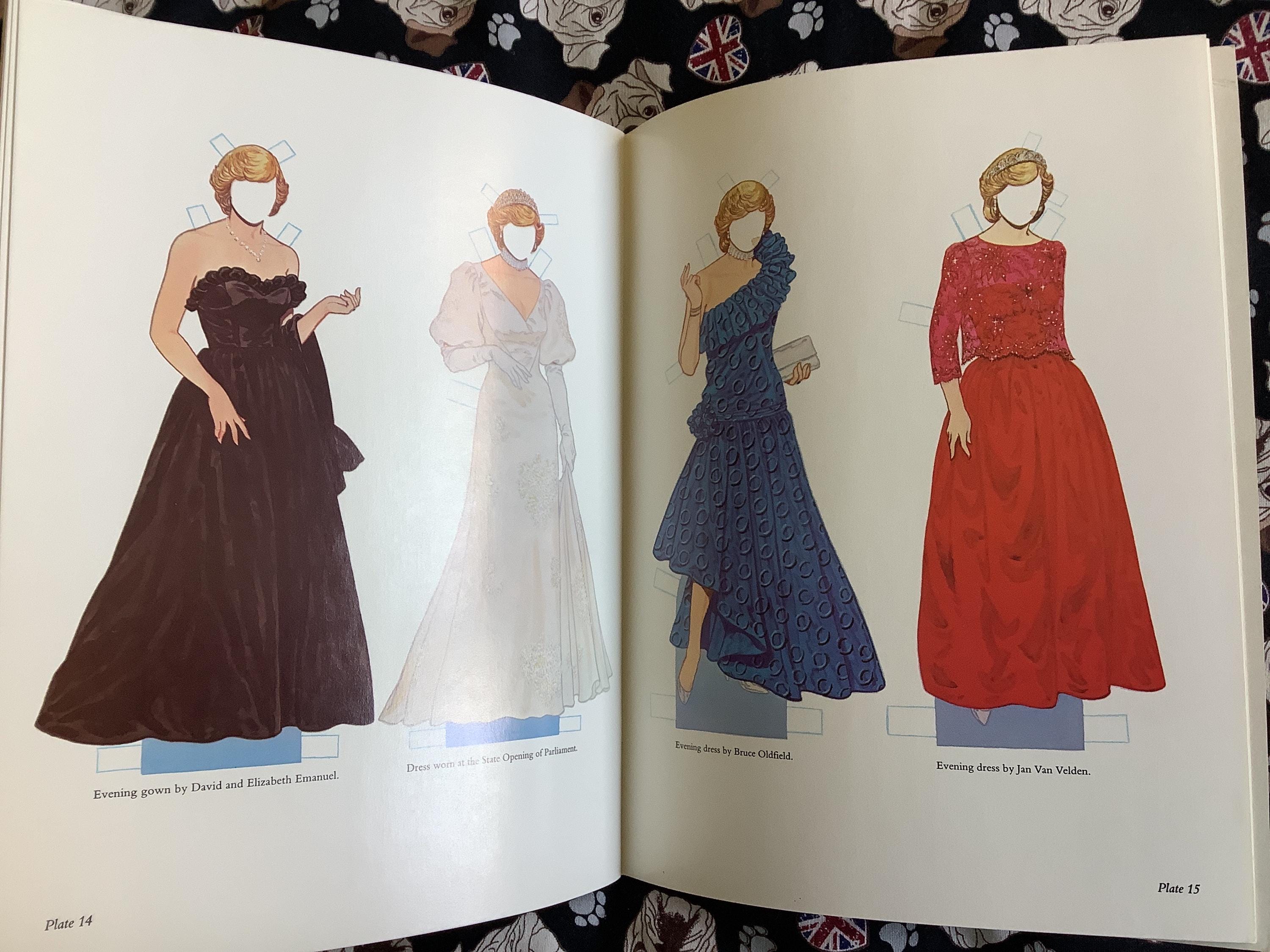 RARE Vintage 1985 'princess Diana & Prince Charles' Paper Doll