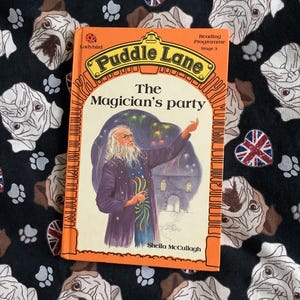 1986 Vintage Children&#39;s Ladybird Book First Edition Puddle Lane &#39;The Magician&#39;s Party&#39; in Hardback by Sheila McCullagh - Book No 4 in Series