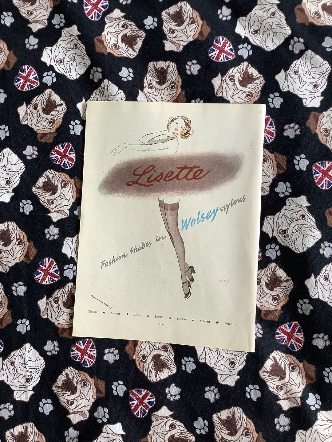 Extremely RARE Original 1951 Festival of Britain 'wolsey Nylons/d Napier & Son' Advertisement