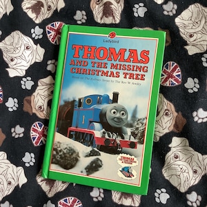 1986 Vintage First Edition &#39;Thomas And The Missing Christmas Tree&#39; Ladybird Book by The Rev W Awry - Thomas the Tank Engine and Friends Gift