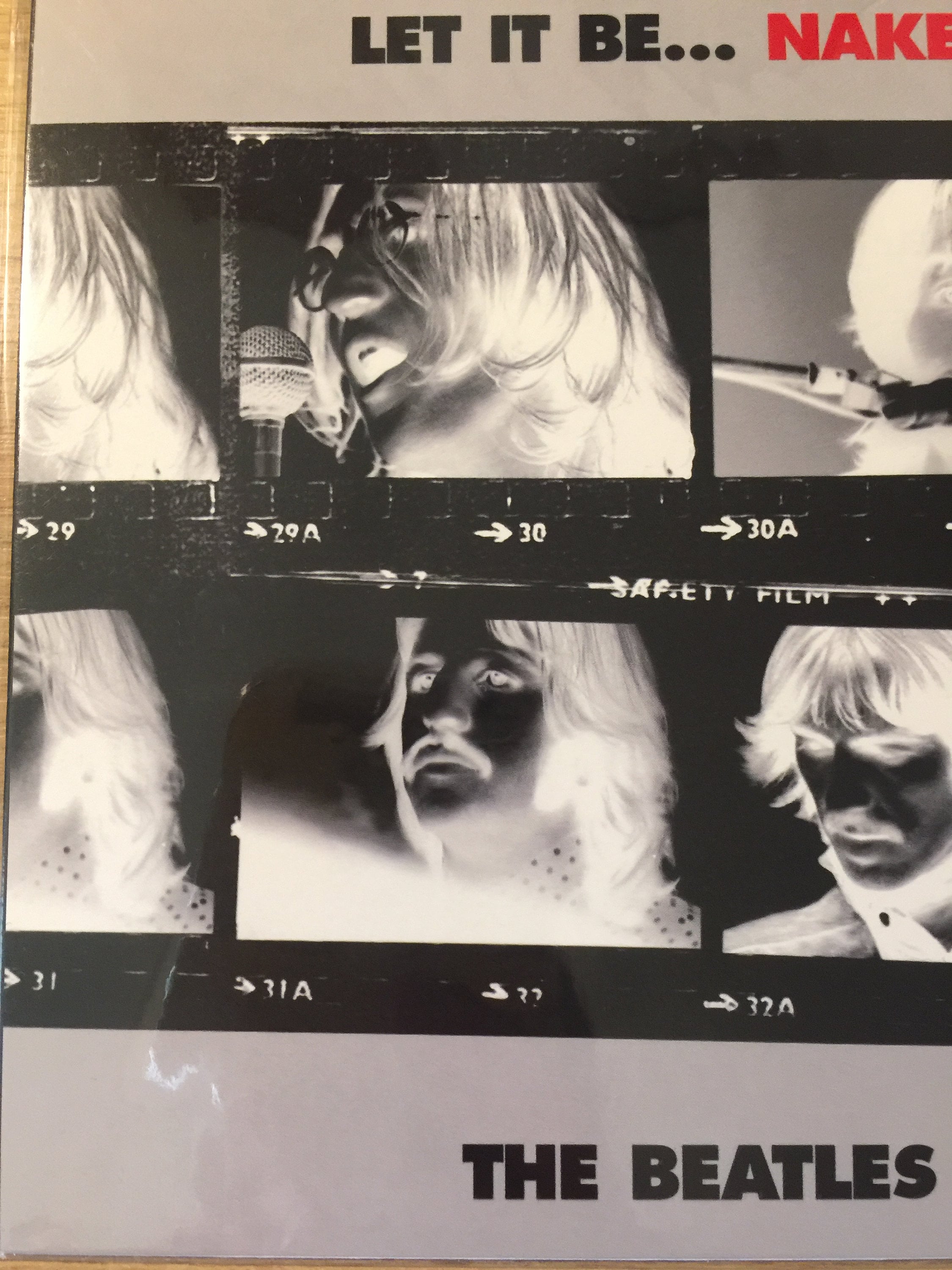 The Beatles 'let It Be Naked' 2003 Album Cover Blank Greetings