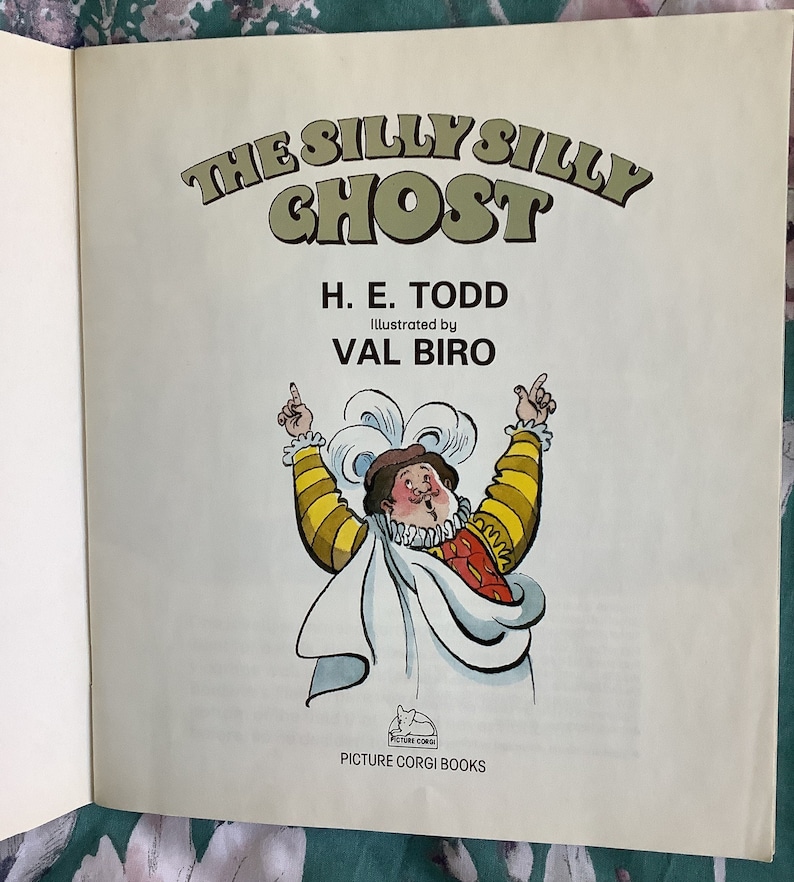 RARE 1988 Vintage Children's Book the Silly Silly Ghost in Paperback by ...