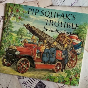 RARE Vintage 1982 'Pip Squeak's Trouble' By Audrey Tarrant - Softback Book – The Medici Society Ltd - Collectable Book - Fun Birthday Gift