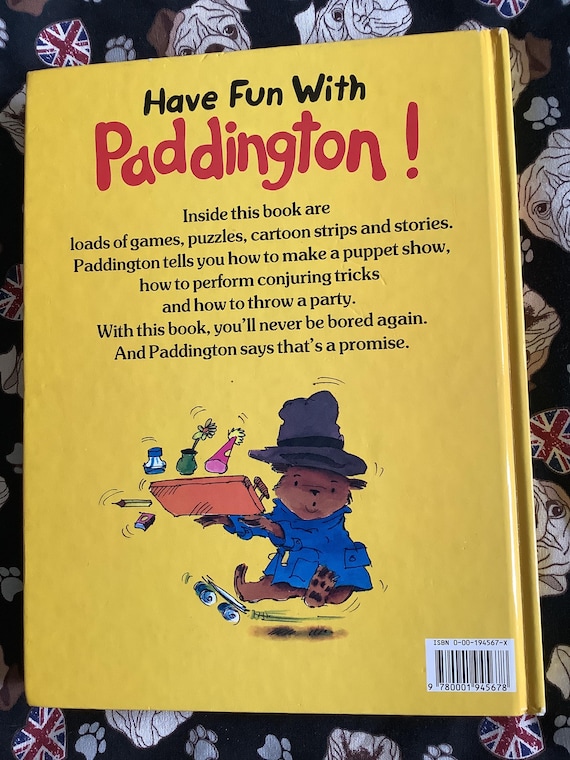 1979年ヴィンテージ『The Great Big Paddington Book』ハードカバー