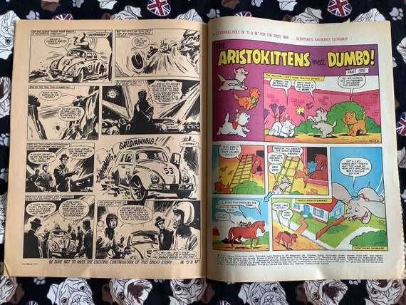 Rare Vintage 31st March 1973 Walt Disney's 'donald and Mickey