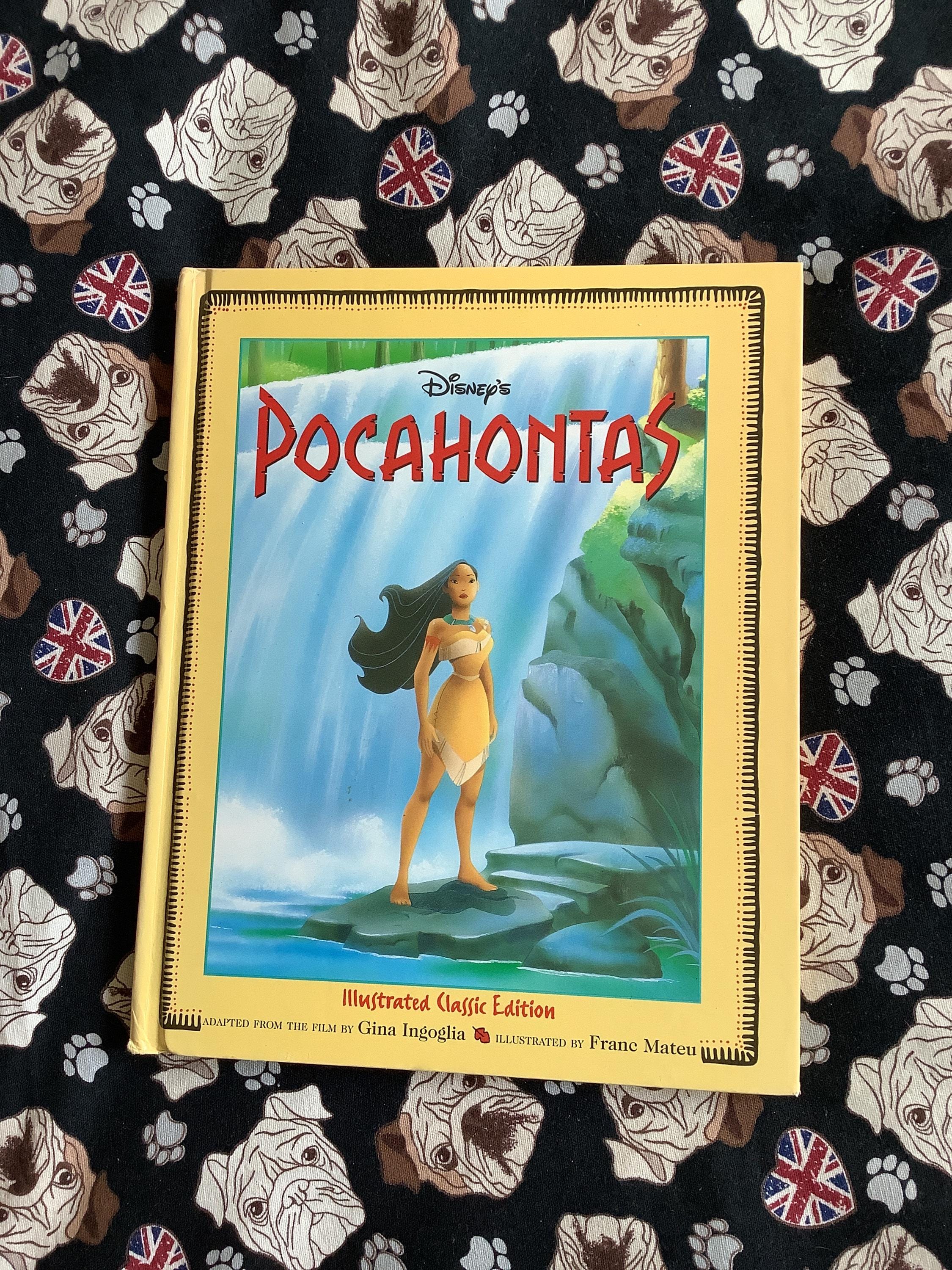 1995 Vintage Children's Book 'pocahontas' in Hardback