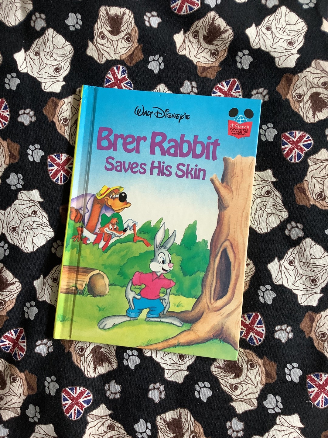 Brare Rabbit Book RARE Vintage 1979 'brer Rabbit Saves His Skin' - Walt Disney Hardback ...
