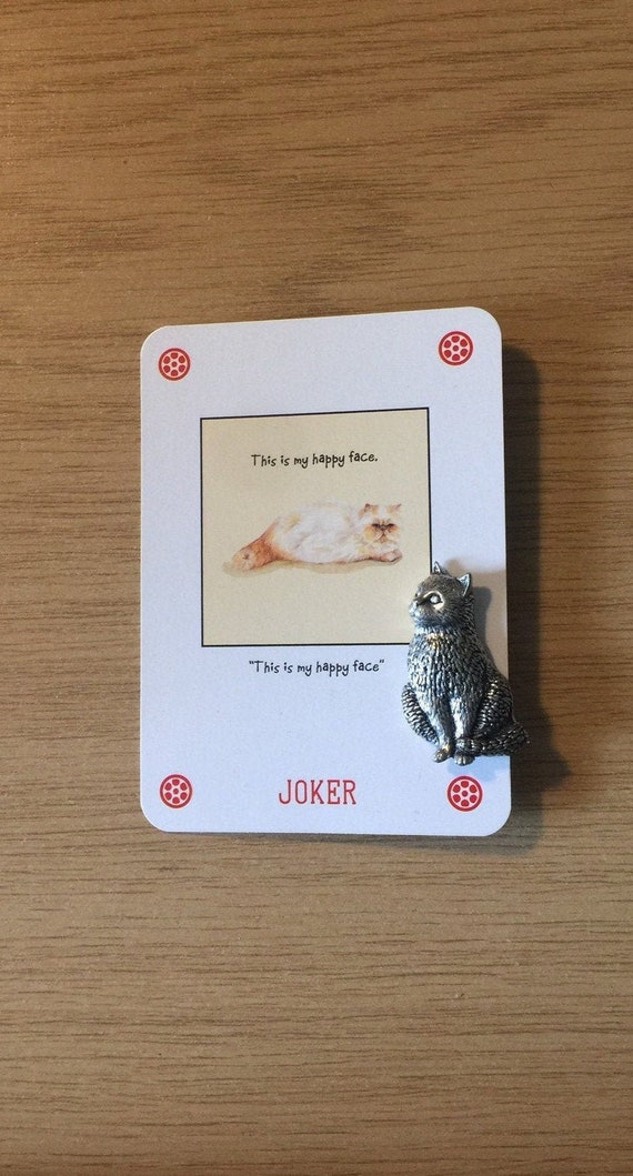 COLLECTABLE A R Brown Pewter Cat Pin Badge Hand Crafted Lapel Pin Brooch VGC £16.15 - UK