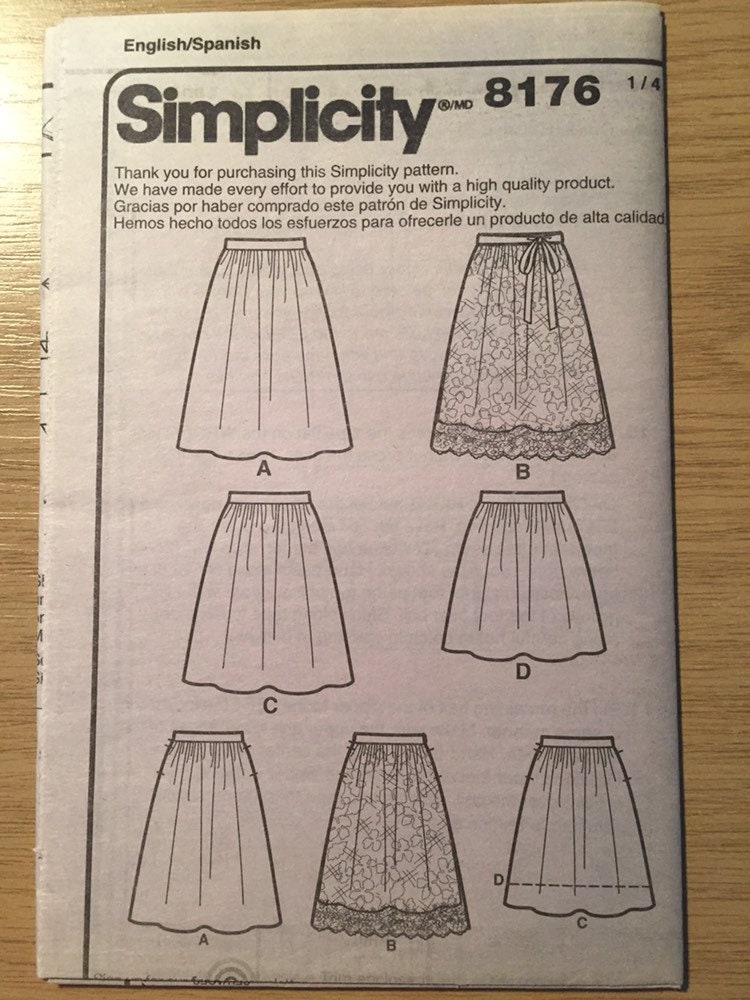 Uncut 2017 Simplicity Sewing Pattern No K8176 for Four Styles | Etsy