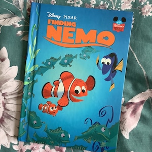 2003 Vintage Children&#39;s Book Walt Disney &#39;Finding Nemo&#39; in Hardback  - Fun, Nostalgic Birthday Gift -  Book Of The Movie - Dory Lover Gift