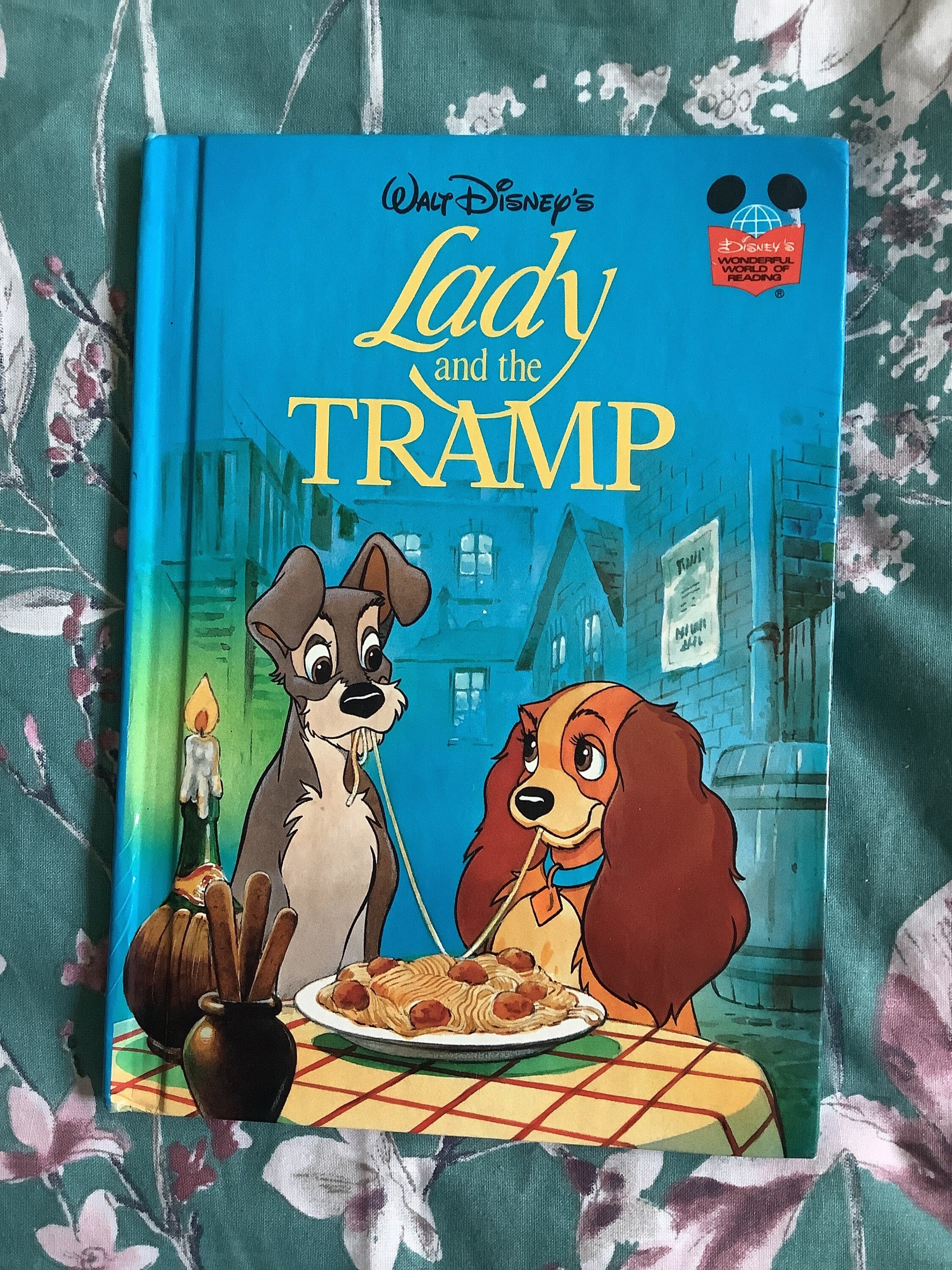 Vintage 1994 Lady and the Tramp Hardback Book – Disney Collector