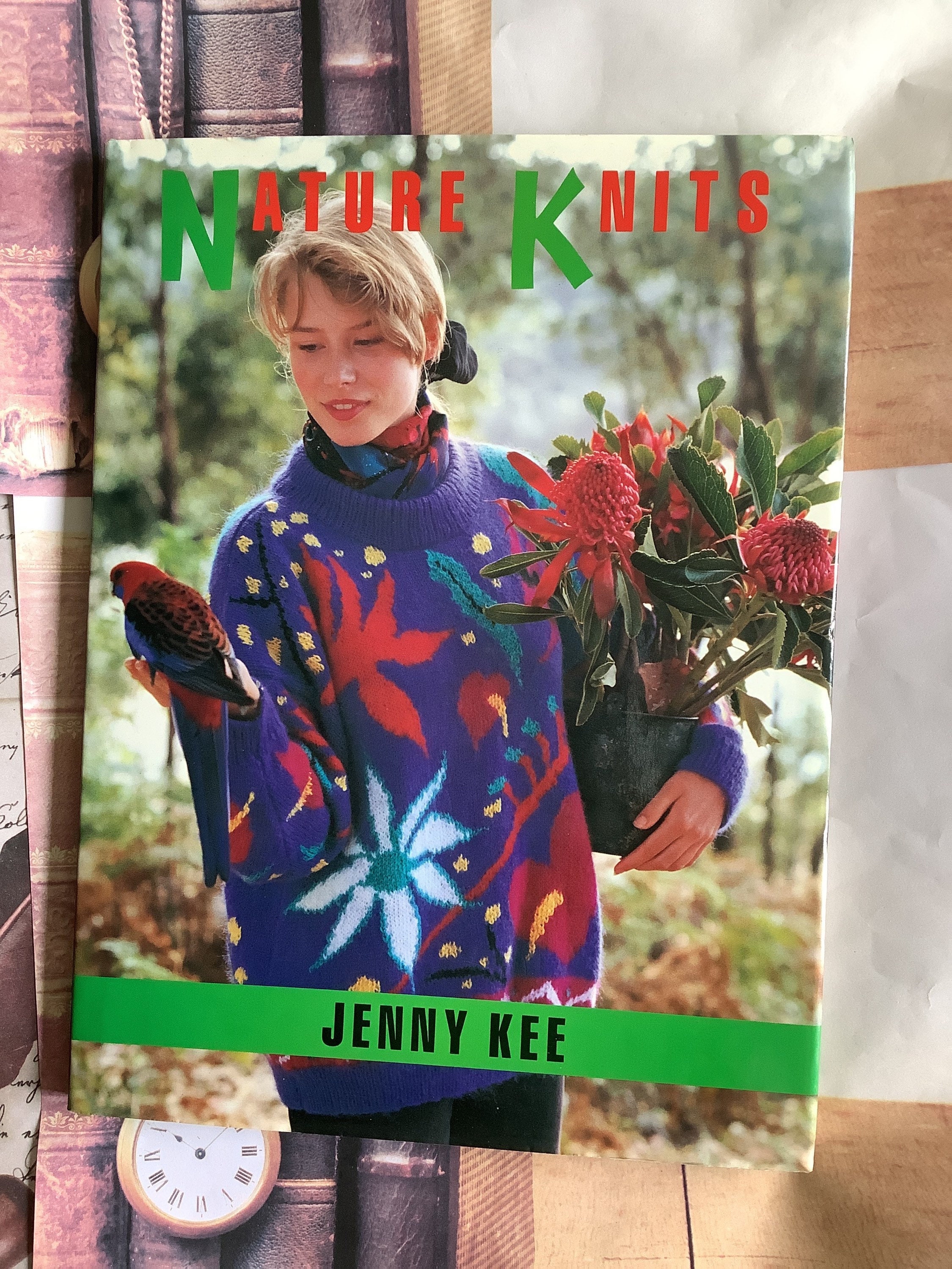 STUNNING Rare Vintage 1990 nature Knits' Hardback Book by - Etsy