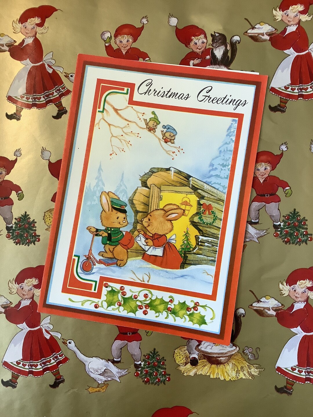 EXTREMELY RARE Retro/vintage Circa 1970s 'christmas - Etsy UK