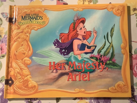 美しいヴィンテージ1992年製「リトル・マーメイドの宝箱」「女王陛下