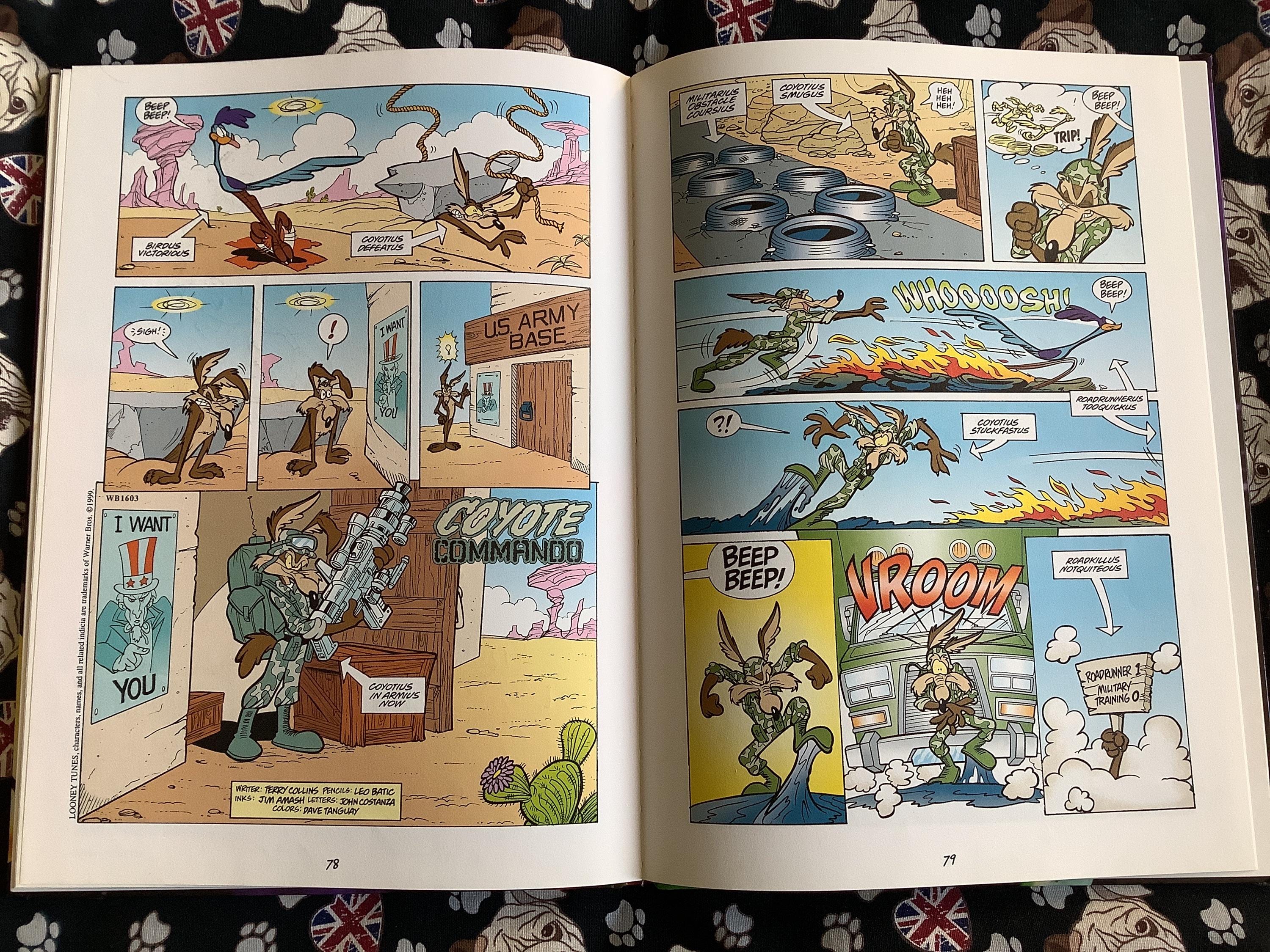 RARE Vintage 2000 'looney Tunes Annual' in Hardback - Warner Bros