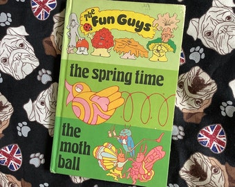 FIRST EDITION - 1982 RARE Vintage 'The Fun Guys -the spring time and the moth ball' Ladybird Book - Written and Illustrated by Peter Longden