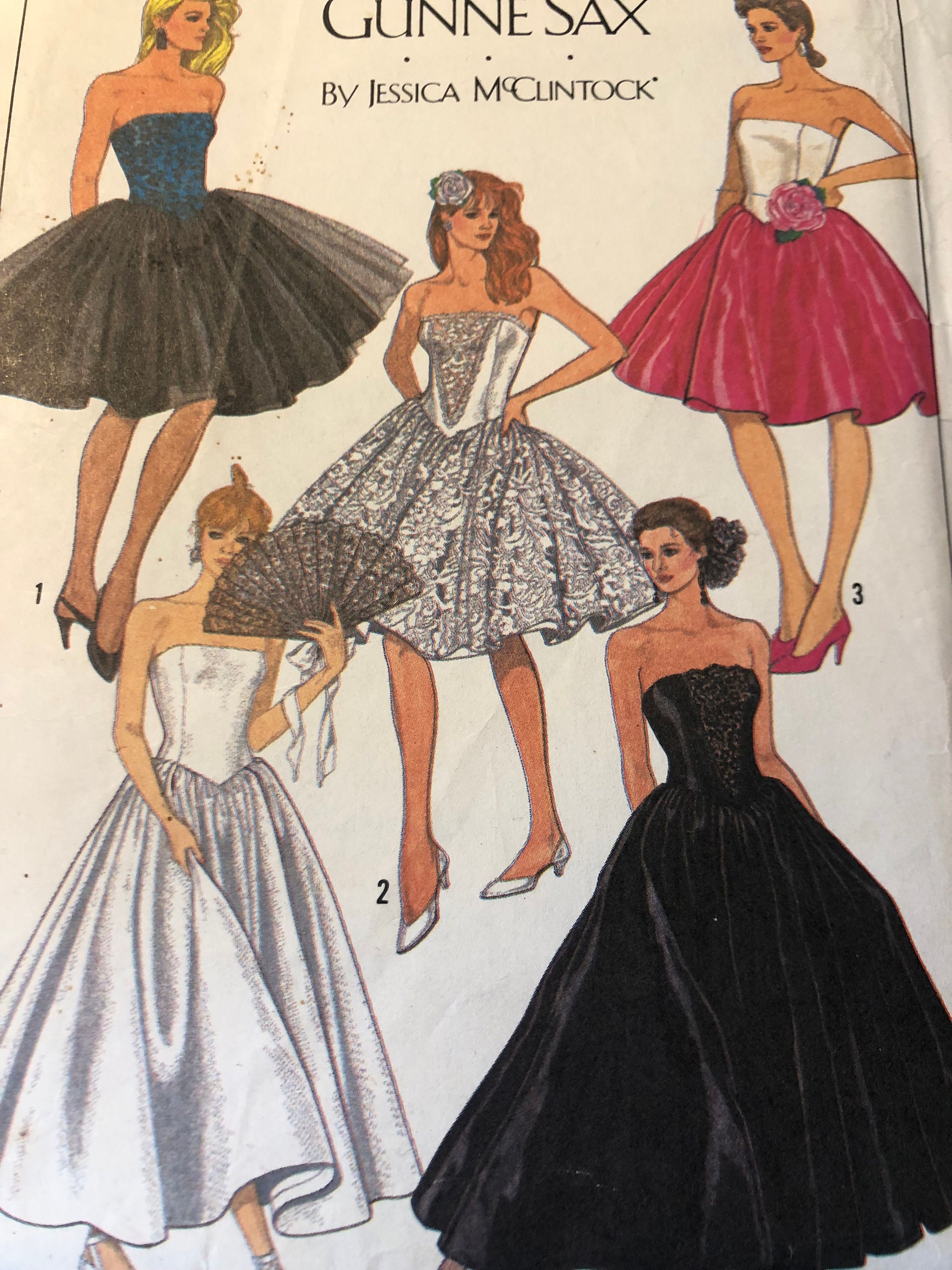 RARE Vintage Uncut 1988 Simplicity Sewing Pattern No 8534
