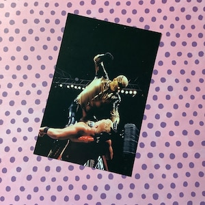 Vintage 1999 'WWF' nr. 34 Titan Sports-fotokaartcollectie met Goldust (Dustin Runnels) - verzamelobject - Wrestle Mania Live! Leuk cadeau