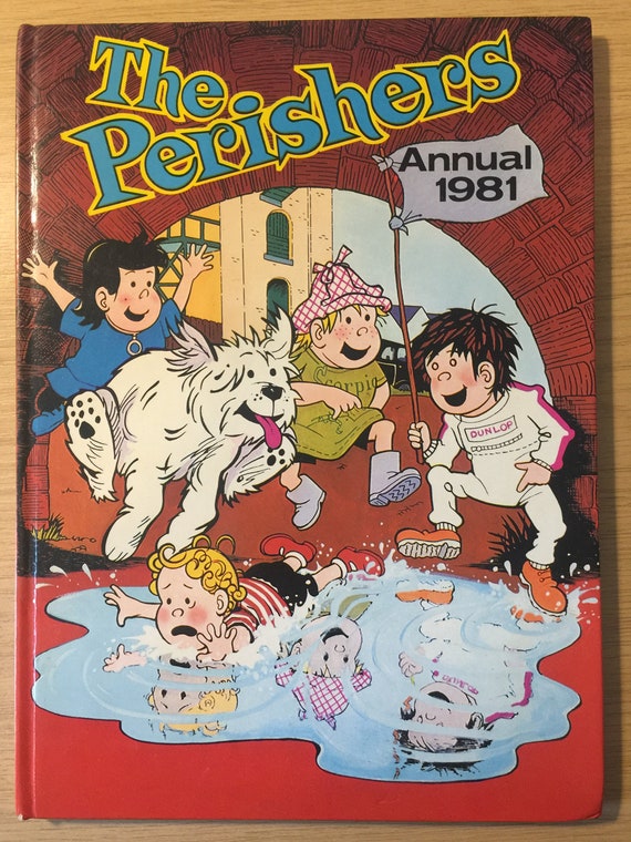 RARE Vintage 1981 'The Perishers' Annual en tapa dura Etsy España