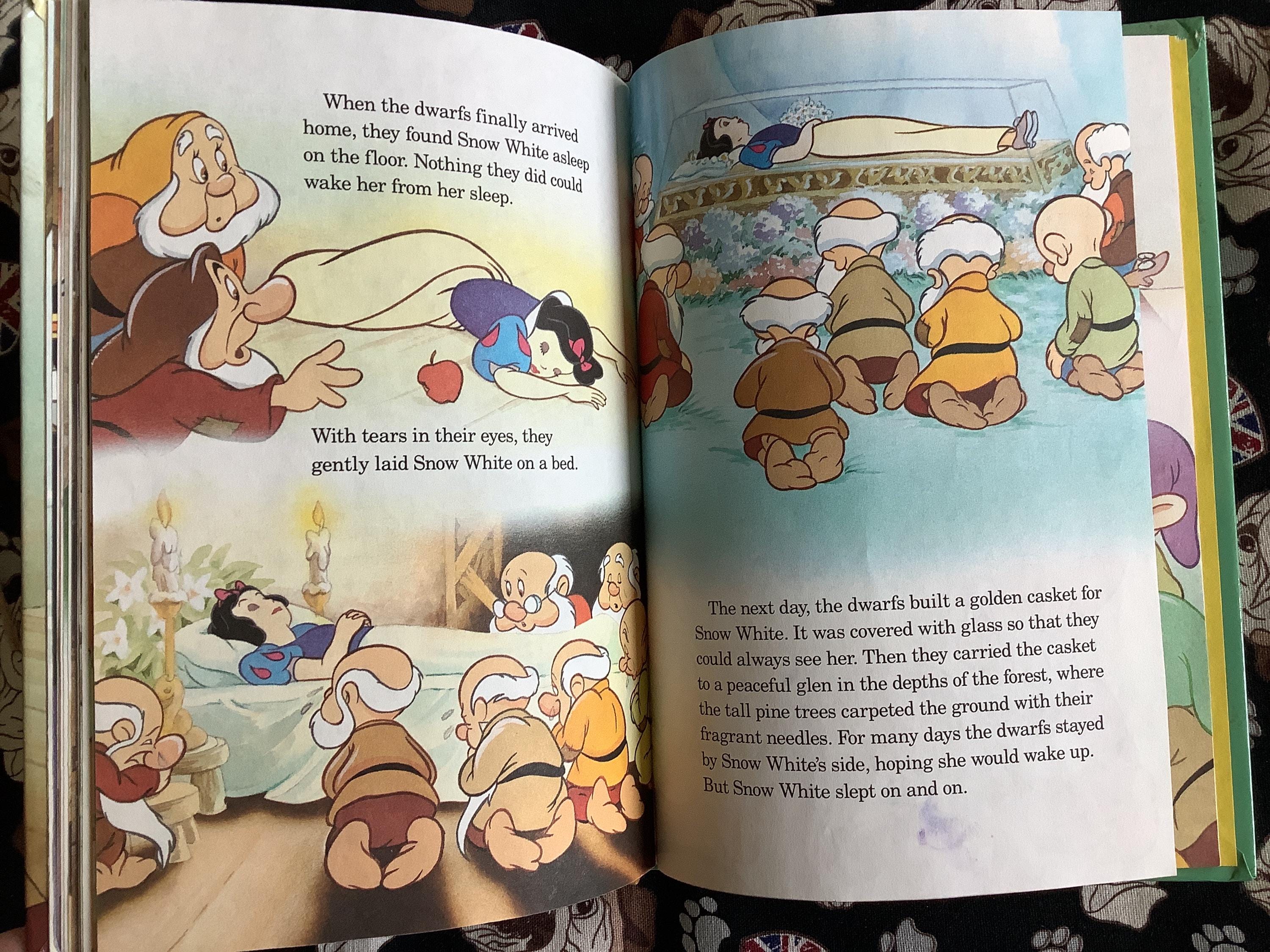 Vintage 1994 First Edition 'snow White and the Seven Dwarfs' Walt