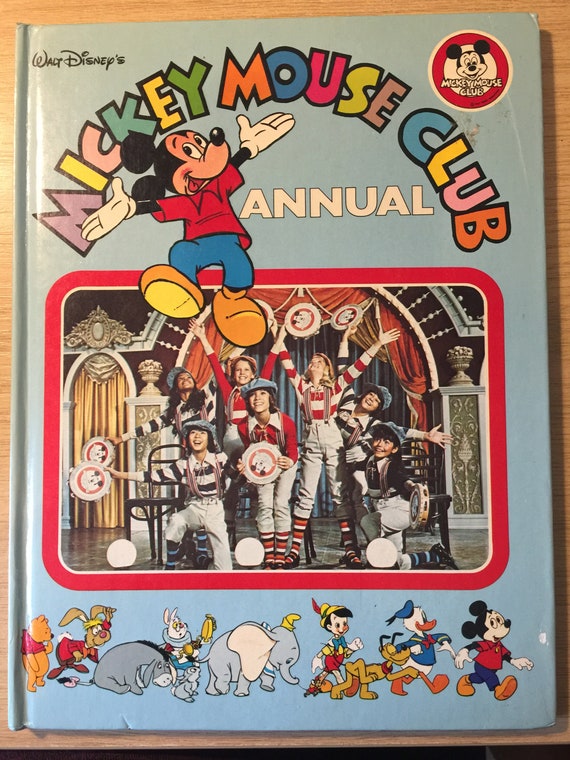 RARE 1978 Vintage Children's Book 'mickey Mouse' Annual in