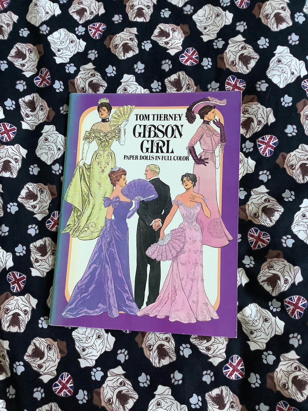 RARE Vintage 1985 Tom Tierney 'gibson Girl' Full Colour Paper Doll