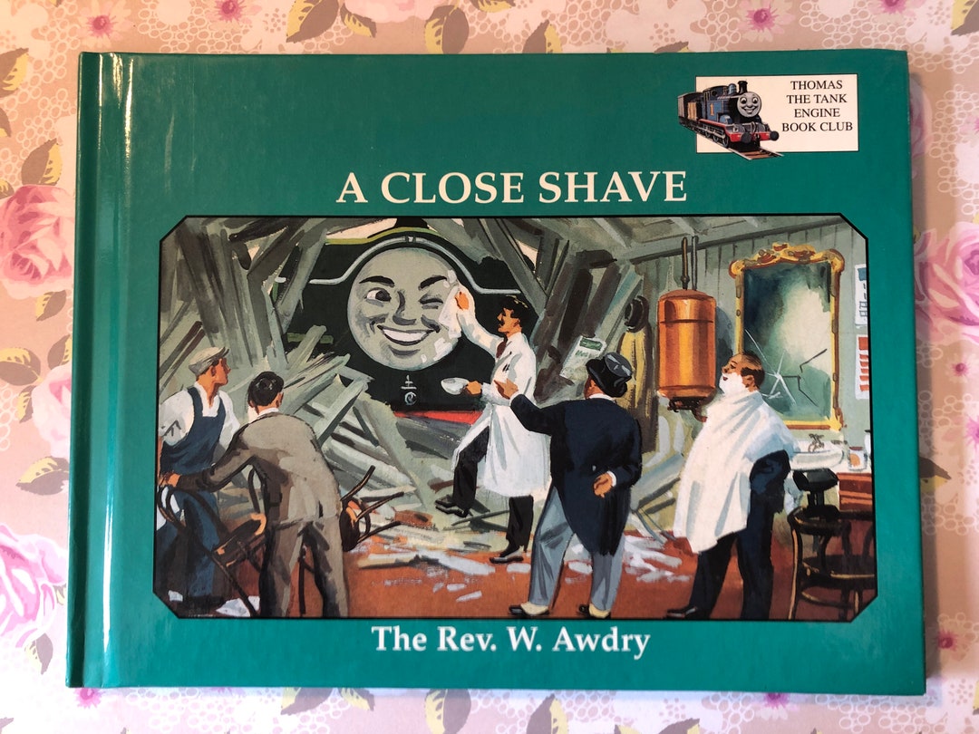 1995年製 ヴィンテージ きかんしゃトーマス ハードカバー本 『危機一髪