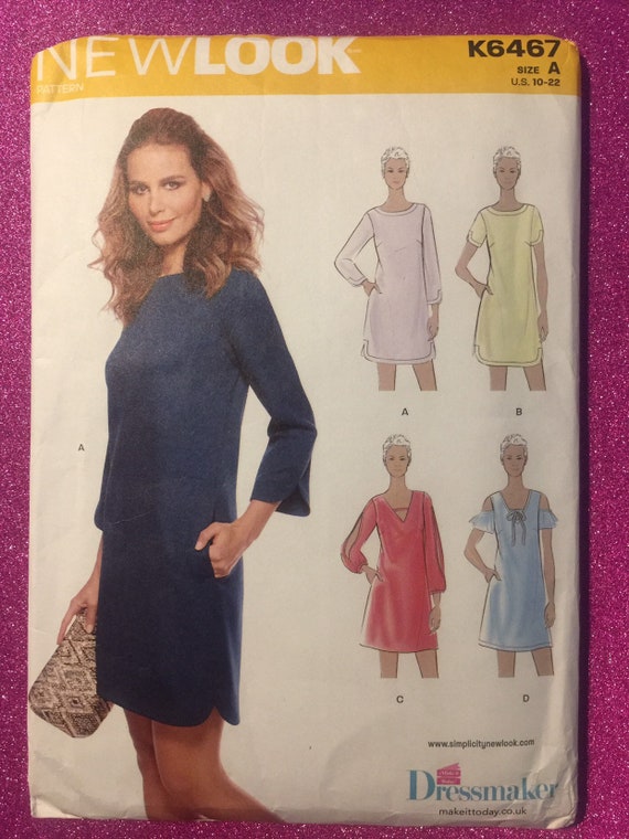 Uncut 2017 New Look Sewing Pattern No K6467 for Ladies Dresses | Etsy