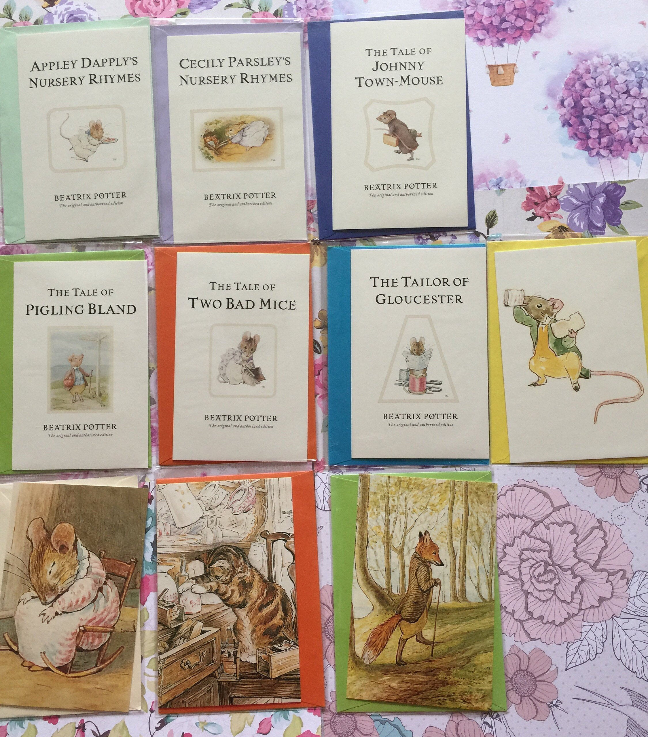 Beatrix Potter 'the World of Peter Rabbit' Postcards | Etsy