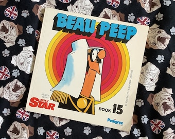 RARE Vintage 1994 'Beau Peep - Book 15' in Paperback by Roger Kettle & Andrew Christine - Daily Star Adult Comic Strip Humour -Fun Book Gift