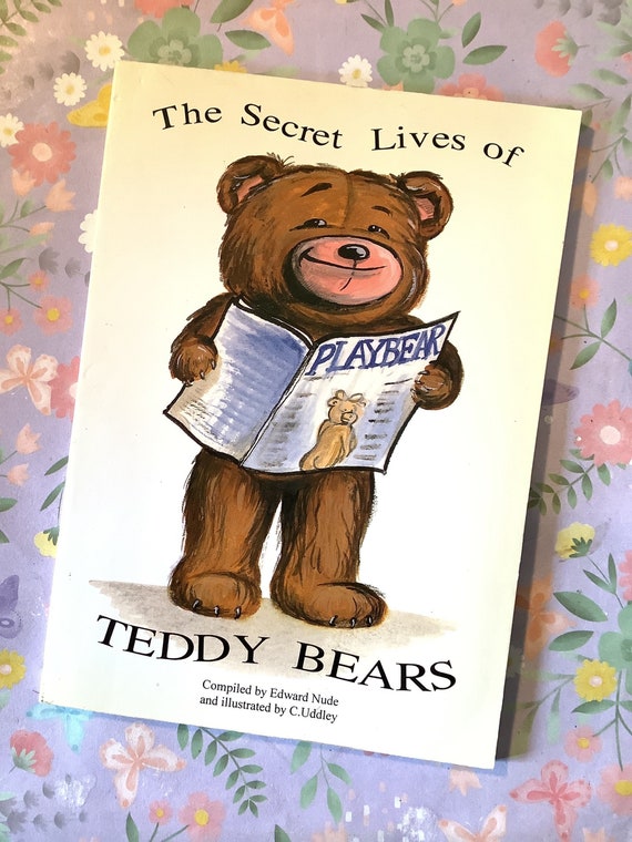 RARE Vintage 1992 'The Secret Lives of Teddy Bears' Libro
