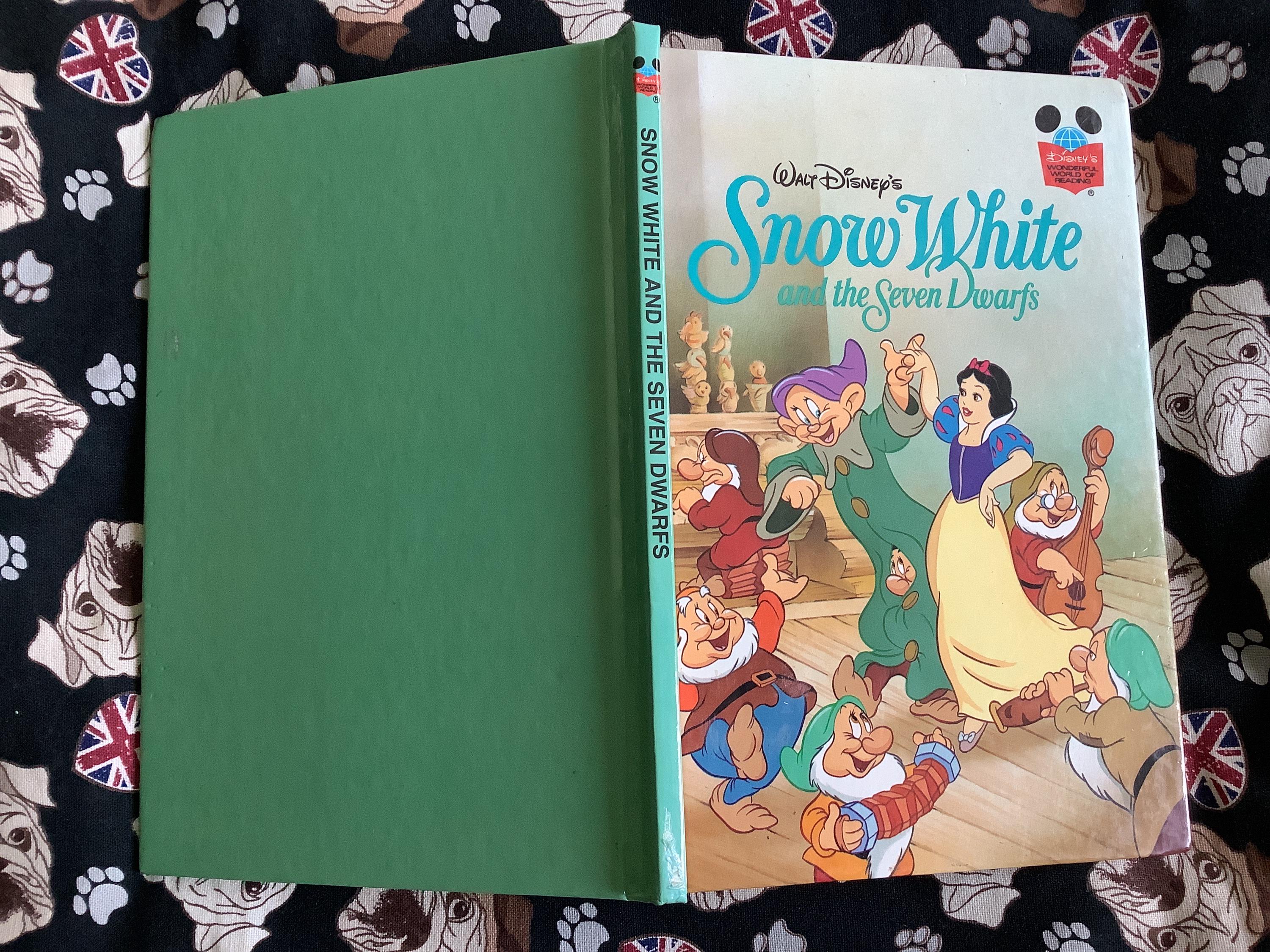 Vintage 1994 First Edition 'snow White and the Seven Dwarfs' Walt