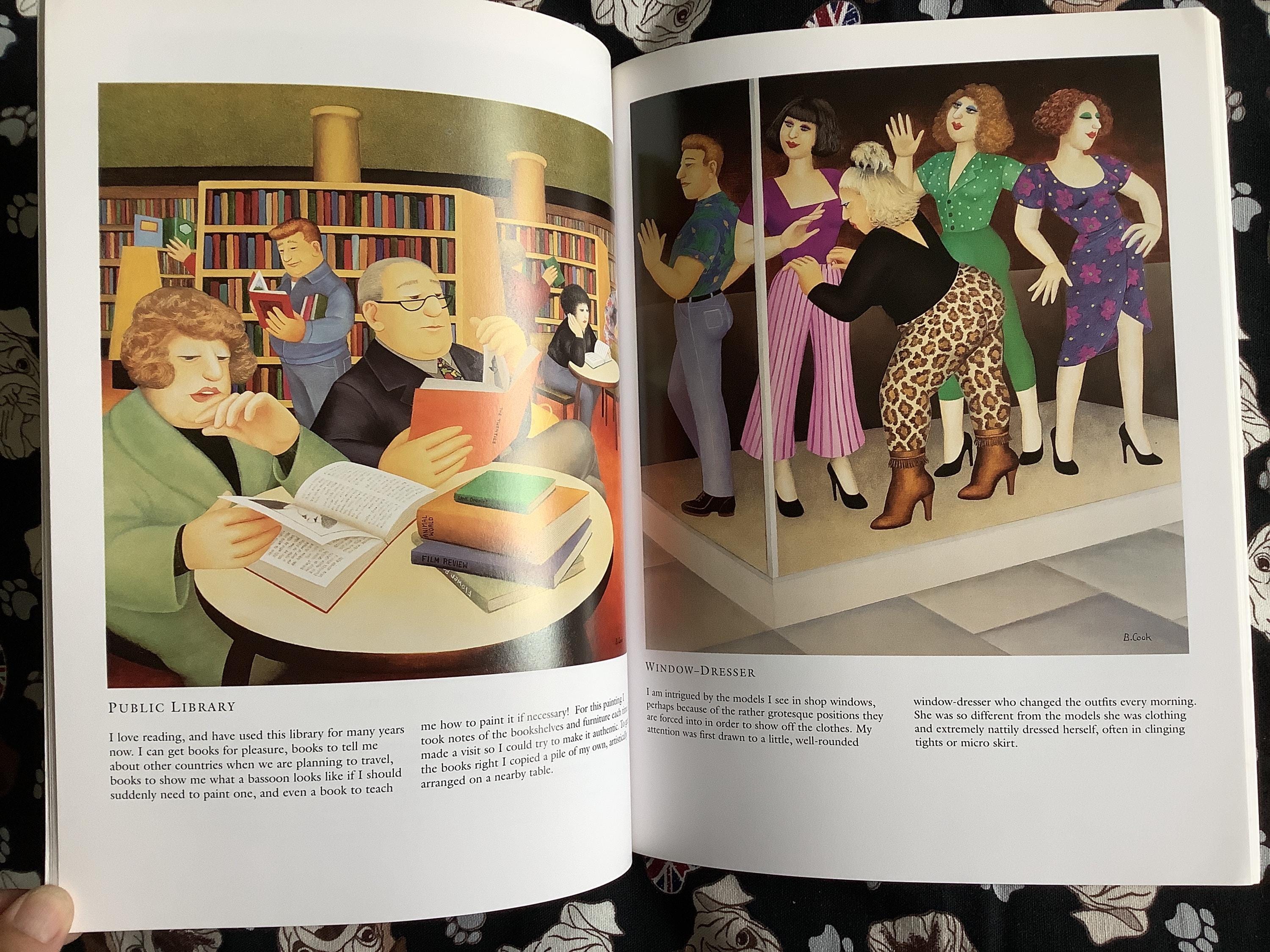 洋書 Happy Days by Beryl Cook Vintage 1998 'happy Days' Book by Beryl Cook in Paperback