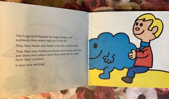 1972年ヴィンテージ児童書「ミスターメン『ミスターデイドリーム