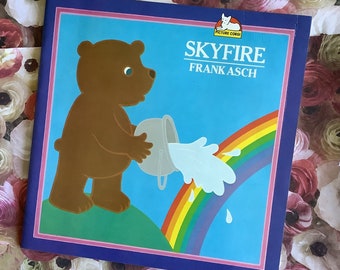 RARE Vintage 1988 'skyfire' Paperback Book by Frank Asch