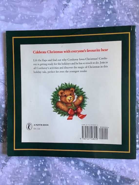 1992 Vintage Children's Book 'corduroy's Christmas' Paperback by